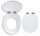 MDF WC-ülőke soft close és easy click – fehér