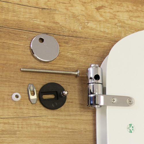 MDF WC-ülőke soft close és easy click – fehér