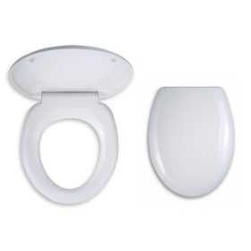 Novaservis univerzális, műanyag, fehér WC ülőke