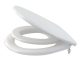 Kombinált, gyerekbetétes, A603 könnyen leszerelhető duroplast, fehér WC ülőke