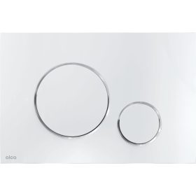   Alcaplast M671 nyomólap a falsík alatti szerelési rendszerekhez, króm-fényes