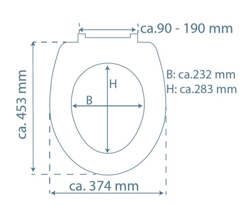 Schütte törtfehér Duroplast gyorsan leszerelhető, lecsapódásgátlós wc ülőke