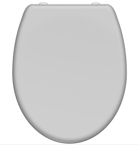 Schütte Szürke Duroplast gyorsan leszerelhető, lecsapódásgátlós wc ülőke