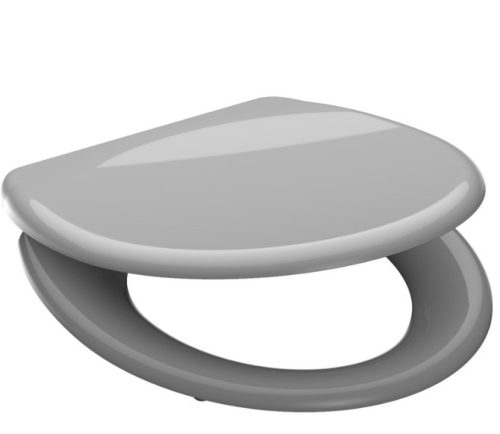 Schütte Szürke Duroplast gyorsan leszerelhető, lecsapódásgátlós wc ülőke
