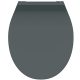 Schütte Antracit Duroplast Slim gyorsan leszerelhető, lecsapódásgátlós wc ülőke