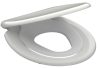 Schütte fehér Duroplast Kombinált gyorsan leszerelhető, lecsapódásgátlós wc ülőke
