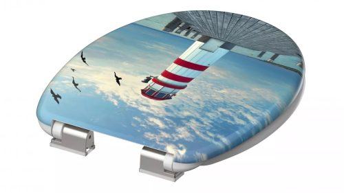 Wc ülőke Duroplast ''LIGHTHOUSE''  lecsapodásgátlós