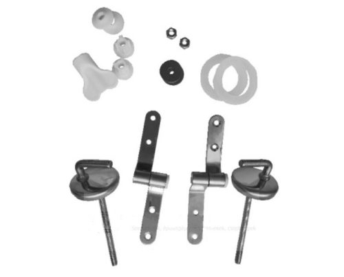 MDF wc ülőke rozsdamentes acél zsanérral