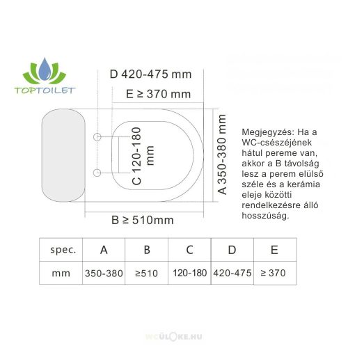 Japán stílusú bidés wc-ülőke Luxe Silver